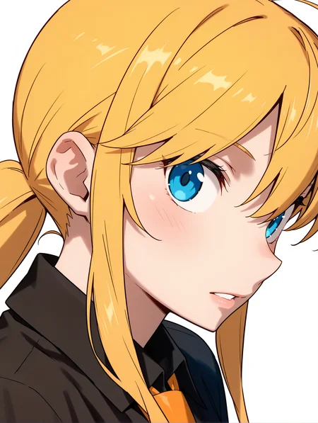 masterpiece,best quality,newest,1girl,solo,
<lora:kageyama_torako_ilxl_v1.1:1>,torako,ponytail,h_clothes,black collar shirt,
<lora:Fixhands_anime_bdsqlsz_V1:1>,portrait,simple_background,white_background,profile,(expressionless:0.9),parted lips,looking_at_viewer,