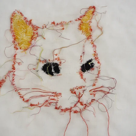 <lora:SDXL_needlework_Sa_May:1> needlework, a cat