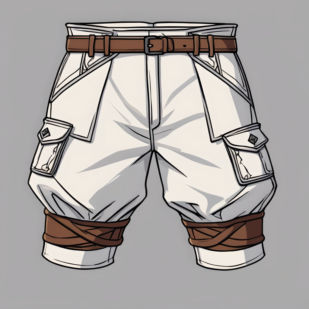 a pants,
white background, simple background, detailed anime style,game icon, 
<lora:anime_game_icon:1>