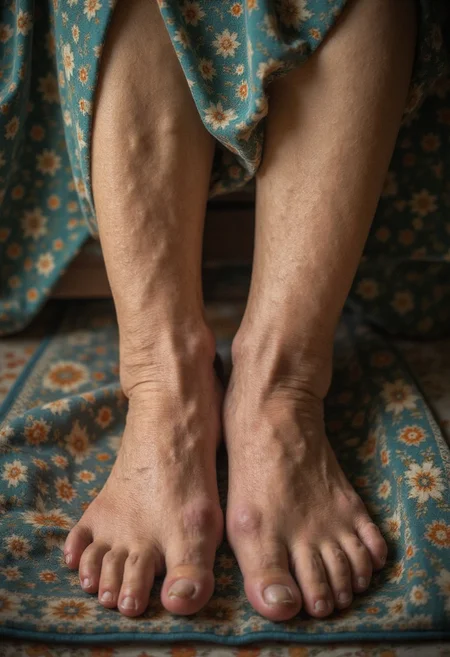 beautiful feet, cinematic