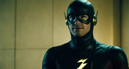 cinematic film still of Cinematic Film Footage
<lora:The Flash:1>
<lora:Cinematic Film:1>
The Flash with a flash on his face Black Flash, shallow depth of field, vignette, highly detailed, high budget, bokeh, cinemascope, moody, epic, gorgeous, film grain, grainy