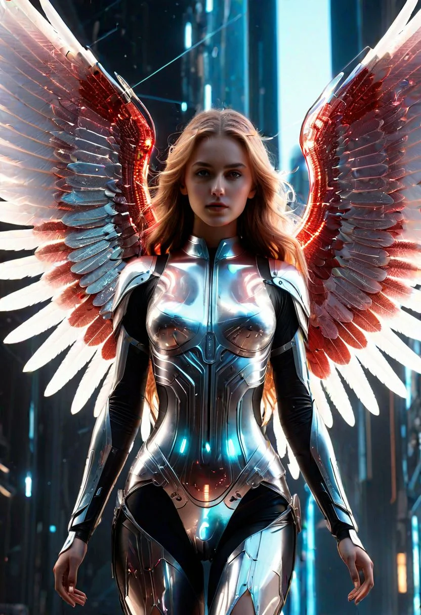 (score_9, result_8_up:1.1), 1angel-like girl ,(masterpiece:1.1), (best quality:1.1), piercing light, (aesthetics:1.1), (low colors:1.2), BREAK,
<lora:-_SDXL_-_holo_effect_V1.0:1>,different perspectives, Futuristic epic action scene of Angel made of translucent materials and its internal structure is clearly visible, including blood spills and light-emitting explosions. its precise construction. High Tech and Futuristic Angel Body Scan Bioluminescence Fiber Optic Masterpieces Octane Rendering Unreal Engine
, intricate details, UHDR, 32K,