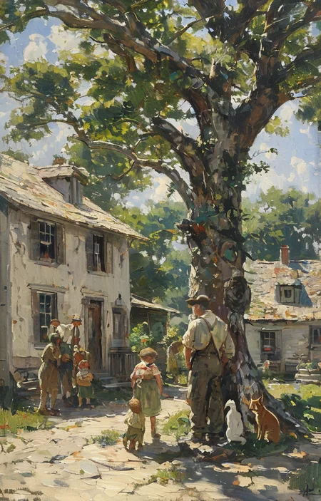 masterpiece,best quality,<lora:tbh209-sdxl:0.9>,illustration,style of Anthony Thieme animals