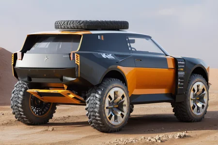 (best quality, masterpiece :1.2),polestar design style,concept OFF ROAD RALLY CAR,future,2D rendering,finely detailed,4k,studio lighting,octane render,product design,<lora:mars666777_Polestar_design_style_v2.0:0.8>,