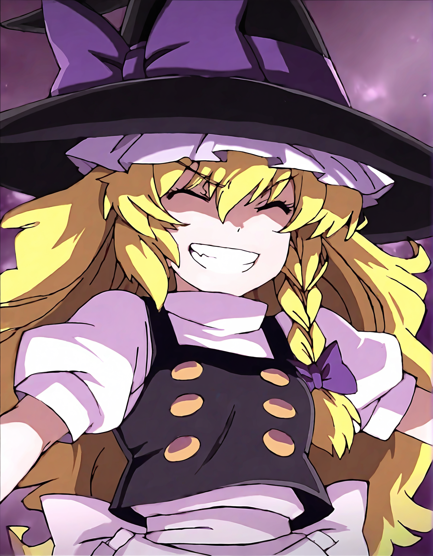 memoriesofphantasm, 1girl, solo, kirisame marisa,
<lora:memories-of-phantasm-style-noobai-vpred10:1>