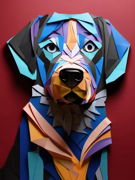 A dog in the PaperCutout style <lora:sdxl-PaperCutouts-Dreambooh:1>, Very detailed, clean, high quality, sharp image
