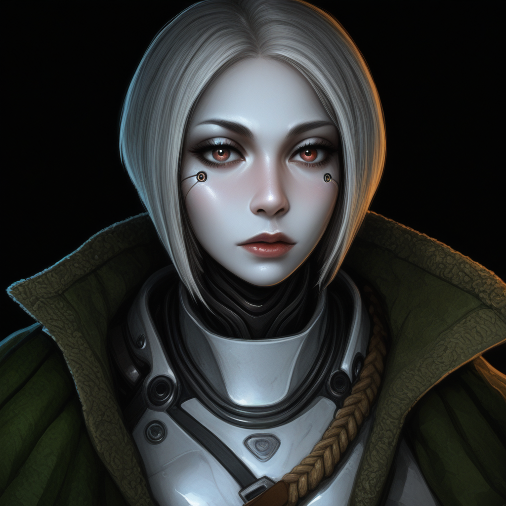 Masterpiece, absurdres, high quality, best quality, 8k, 1girl, (luddic) <lora:Starsector_NOOB_vPred_v1.0:0.9> android, robot, full metal body, attractive, stunning, cyberpunk, white and silver body <lora:ponyv4_noob1_2_adamW:.45> <lora:noobai_ep11_stabilizer_v0.114_fp16:.4> <lora:aesthetic_anime_v1s:.7>