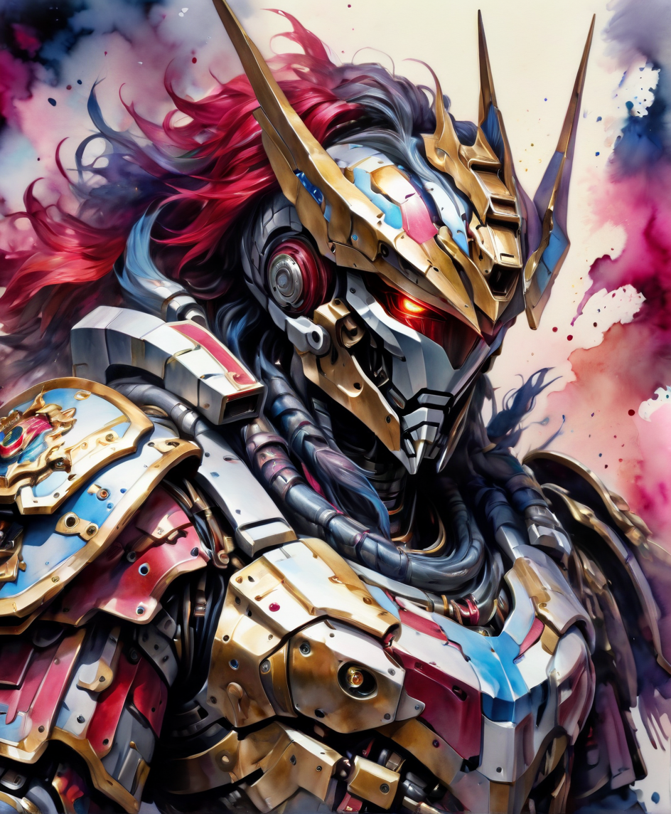<lora:PatricieMurcianoXLStyle-000003:0.8>,pemo,armored god,epic,masterpiece,8k