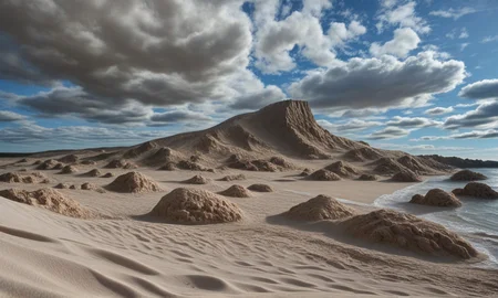 Stable_Yogis_Scenery_positives
(( Dramatic shadows:1.2 )) (( Rocky sand hills:1.2 )) (( Cloudy:1.2))
