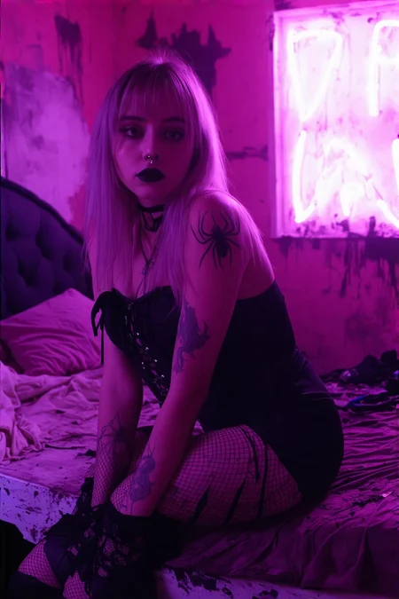 Raven Vic, the post-goth goth