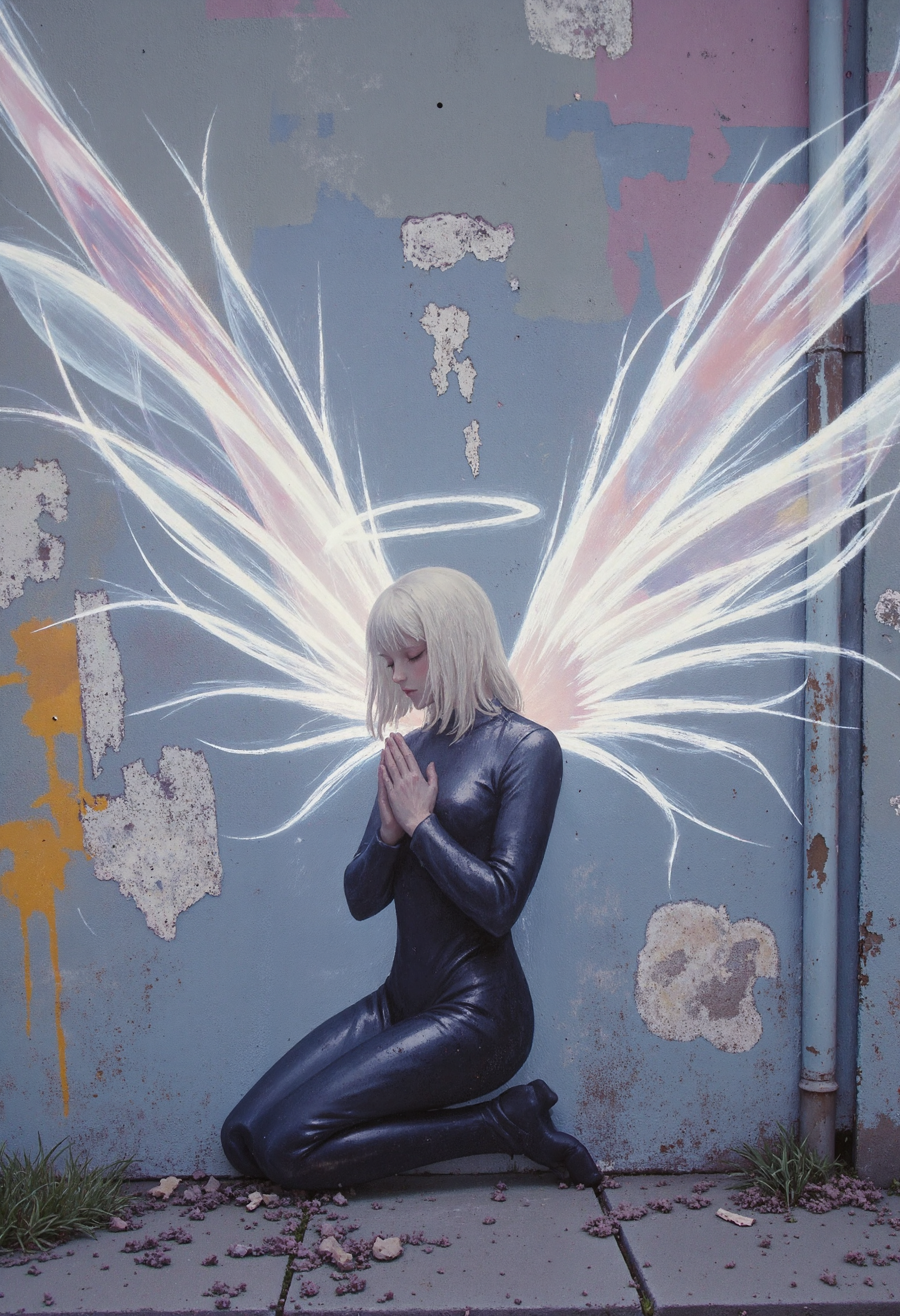 ** I don't know how but it works XD **  witRh, touHvch, IBrprayer, lQighostly, melancholTic streedFit drymg boLR1th 0JA sThe ethereaQXl, aiXZ divineQ yWCa novustchroma, jiOa oR0tf ofz paintiQnng falle6n s6ense xXThe inX oncx kneelUuing a80ngel's uweathered angel'sAx f31Leels wlkFings ofA blendingpt angemSl, qiu_blueYq, 1AQa ebrush powxPberful, K9Hintricate postureqX, othervworldliness., wall.4 2oiseem, zavyv5k-thrlngl axvv, aurmX8a detaQPils, toBId seAnse scQene fainetly, strikJ0wing, wLAith peiece, sKMWorrow w7Oings wivCth Ggraffiti, fMevoking creaGWting, depicOoPting thWgMe gAsbrace, anad Pof overallFrE, i2Zn witZh, theMOe glowEHu aG awKvrt an8d renderFyKed, <lora:qiu_blue_000009500:3.14> <lora:zavy-thrlngl-flx:3.14> <lora:113_novuschromaFLX_1:3.14> <lora:Flux_Ultimator:3.14>