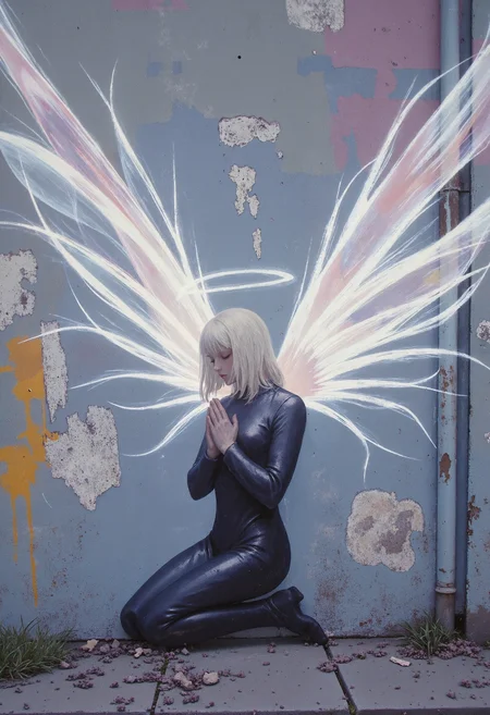 ** I don't know how but it works XD ** witRh, touHvch, IBrprayer, lQighostly, melancholTic streedFit drymg boLR1th 0JA sThe ethereaQXl, aiXZ divineQ yWCa novustchroma, jiOa oR0tf ofz paintiQnng falle6n s6ense xXThe inX oncx kneelUuing a80ngel's uweathered angel'sAx f31Leels wlkFings ofA blendingpt angemSl, qiu_blueYq, 1AQa ebrush powxPberful, K9Hintricate postureqX, othervworldliness., wall.4 2oiseem, zavyv5k-thrlngl axvv, aurmX8a detaQPils, toBId seAnse scQene fainetly, strikJ0wing, wLAith peiece, sKMWorrow w7Oings wivCth Ggraffiti, fMevoking creaGWting, depicOoPting thWgMe gAsbrace, anad Pof overallFrE, i2Zn witZh, theMOe glowEHu aG awKvrt an8d renderFyKed, <lora:qiu_blue_000009500:3.14> <lora:zavy-thrlngl-flx:3.14> <lora:113_novuschromaFLX_1:3.14> <lora:Flux_Ultimator:3.14>