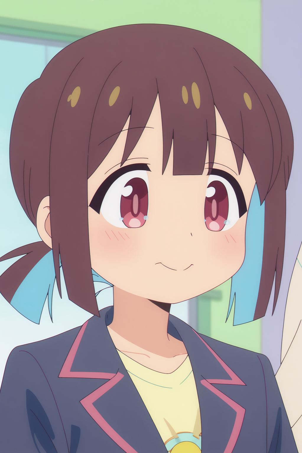 rating_safe,  anime screencap, consistent background,   Momiji Hozuki <lora:Onimai-Momiji_Hozuki-PDXL:0.8>