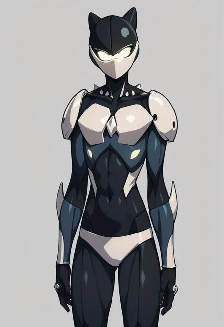 Retro game art of core_9, score_8_up, score_7_up, score_6_up, score_5_up, score_4_up,
1girl, BC-1, grey_background, simple_background, solo, standing, fullbody, a character portrait, BC-1 helmet, <lora:BC-1_V2_r1:0.9>, 16-bit, vibrant colors, pixelated, nostalgic, charming, fun