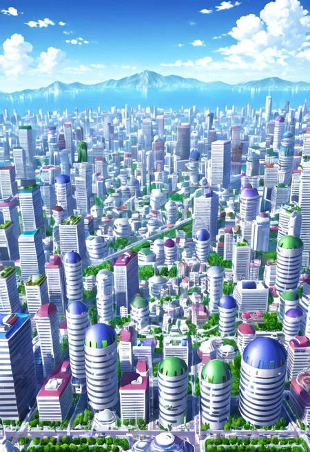 Create a City Background ,masterpiece, ultra detailed, 8k, highly quality