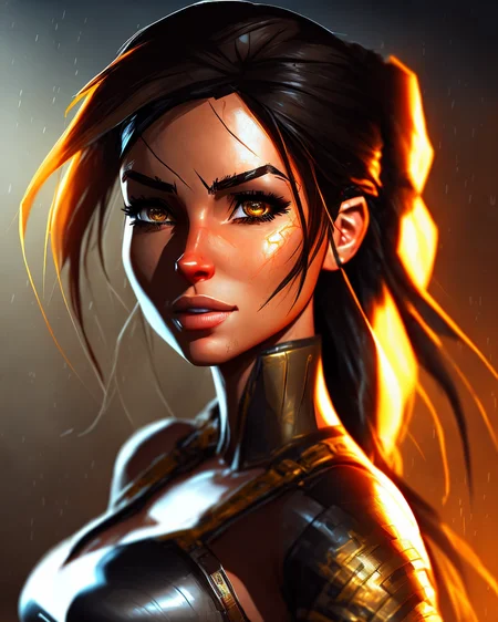 a hro that looks like lara croft