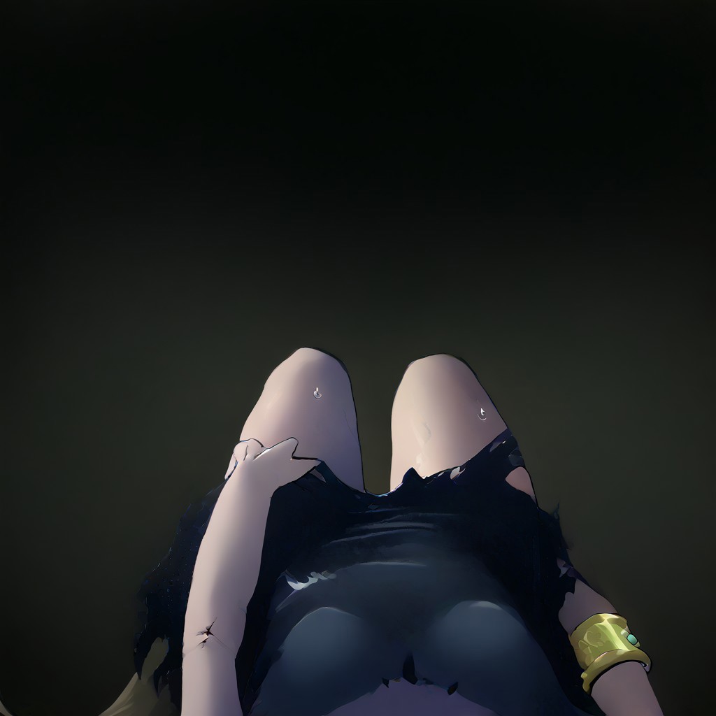 score_9, score_8_up, score_7_up, score_6_up, (((corrupted, possessed))), asymmetrical partial transformation, (cutie), full body, petite cute, plush proportions, (banette girl), transformation, bytransform, feral transformation, (feral), mid-transformation, nubile 18yo girl, shifpov, female pov, pov, (female pov), (realistic fabric texture, realistic skin), acerola partially transformed into a banette, her arms are growing unnaturally long flat as they asymmetrically unevenly transform into long banette arms with larger forearms, her legs are shrinking and asymmetrically very short, tiny nub legs, featureless feet, orso is starting to shrink and become round transforming into a banette torso, bright pink skin torso arms legs, (her dress is falling off:1.2), Banette, solo, pokemon (creature), fabric skin, acerola (pokemon), collarbone, purple dress, stitches, multicolored dress, armlet, short, ((intense pleasure and (intense fear))), terrified, shrieking, scared, sweating, dotted seams, (cutie, young, soft features:1.1), evening, bedroom, scary, empty, dark, low lighting, well lit, dim, ripped clothes, dynamic lighting, nighttime, night time, anthro face, tiny legs, living plushie, animate inanimate
