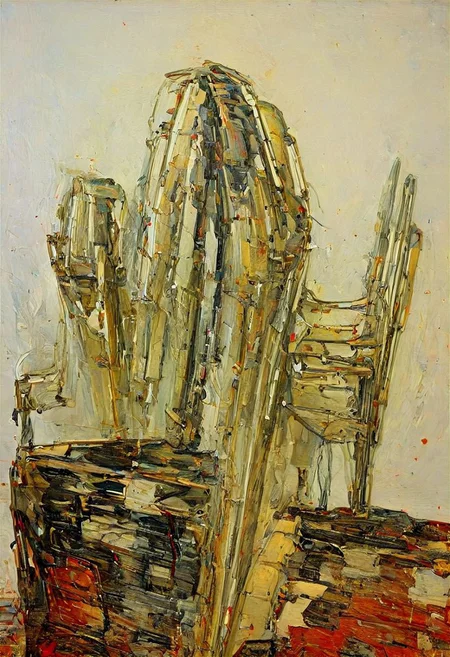 hyper realistic photograph of  a (complex architectural science fiction structure:1.4) by Bob Eggleton and Yoji Shinkawa, (glossy, ivory , masterful:1.4), medium full shot, poster art, bold lines, hyper detailed, expressive,  award winning,  dark limited color palette, high contrast, depth of field, (intricate details, masterpiece, best quality:1.4),
overexposure, looking at viewer, dynamic pose, wide angle view,
<lora:add-detail-xl:1> <lora:xl_more_art-full_v1:0.5>  <lora:NicolaSamori:0.5> in the style of nicola samori <lora:looking_at_viewer:2>