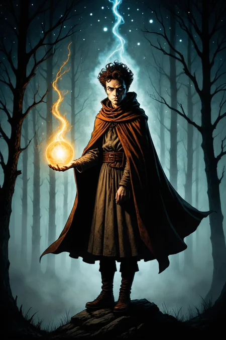 by Anna Biret and Egon Schiele in the style of Andy Kehoe , casting a spell, fit, warlike , comic book illustration<lora:comic_book_illustration:3.00>
<lora:more_art:0.30><lora:clothing_slider:2.00><lora:great_lighting:1.30><lora:aesthetic:1.15><lora:photorealistic_portrait:1.25><lora:RMSDXL_Enhance:0.45><lora:RMSDXL_Creative:0.35><lora:RMSDXL_Photo:0.45><lora:RMSDXL_Darkness_Cinema:0.50><lora:XDetail_heavy:0.45><lora:perfect_eyes:0.15><lora:perfect_hands:0.15><lora:midjourney:-0.15><lora:looking_at_viewer:0.75><lora:dpo:0.25>