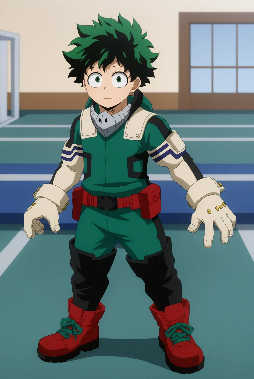 Midoriya_Izuku, solo <lora:My_Hero_Academia-Midoriya_Izuku-PDXL:0.8>