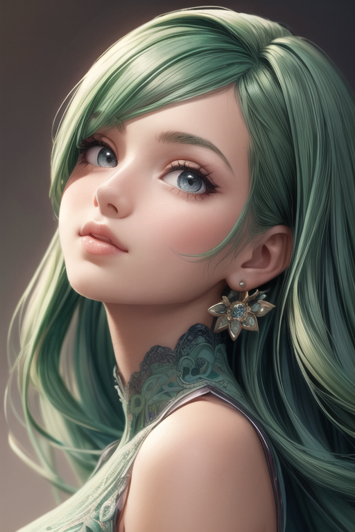 beautiful girl, (cute:1.3), (([Green hair], [blowout], [column dress])), realistic, narrow waist, (cute), (detailed face), (detailed skin), (detailed eyes), (detailed iris),,
, masterpiece, best quality, highly detailed,
<lora:add_detail:0.5>, <lora:more_details:0.5>
