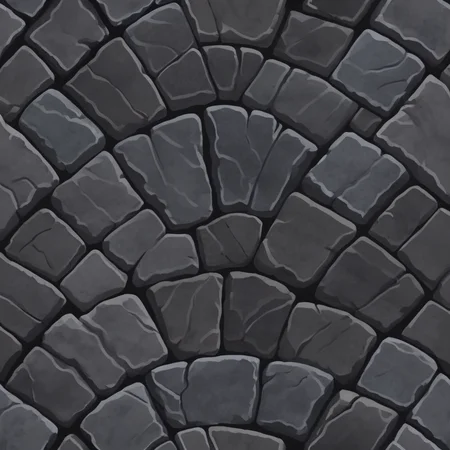 <lora:Hand-Painted_2d_Seamless_Textures_7:1> 2d seamless hand-painted texture of stone pavers, fan pattern, chiseled edges
masterpiece, detailed, high quality, high resolution, 4k texture