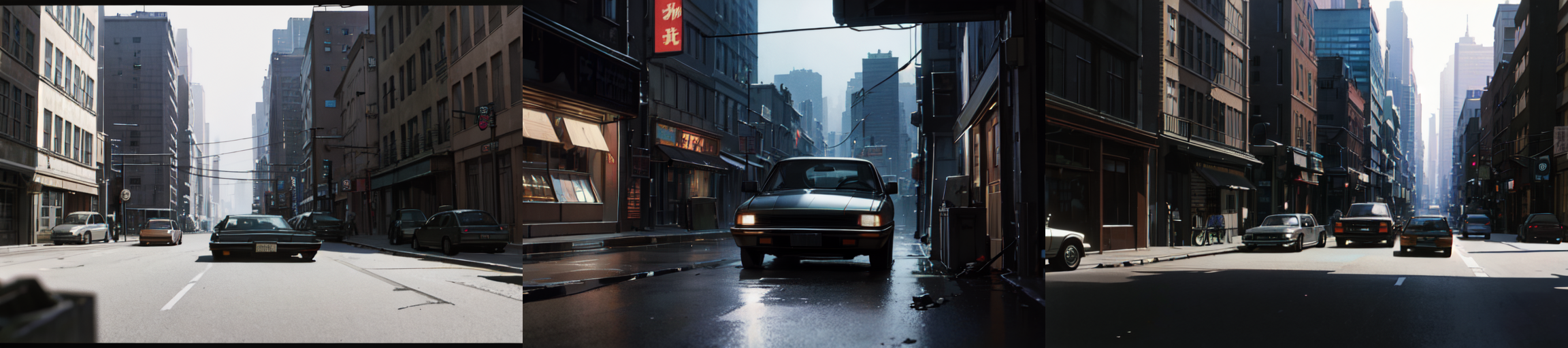 highly insanely detailed, masterpiece, top quality, best quality, highres, 4k, 8k, RAW photo, (very aesthetic, beautiful and aesthetic), bebop cityscape, buildings, radiator, ait conditioning, cardboard box, trash, street, car, <lora:bebopv01:0.8>, 
__lazy-wildcards/dataset/background-color__âââ