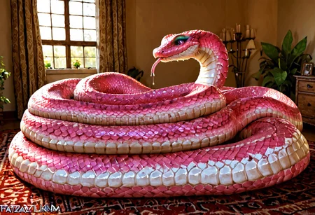 absolute perfection,kftenhance,((epic-wild-life, epic-Ultra-HD-highlights, photo-realistic, reptile, upscaled-resolution, source_real, ultra-realistic, video-quality, HDR,Hero, (detailed scales:1.4), rating_safe, photo of a multiple girls, 3girls, [analien:.5|snake_girl|snake], intense, cuddling, [anthro|feral], kisla, Serpentes_body, white scales, pastel pink underside, (devious smirk), [cyan scale|beauty marks],(neon pink eyes:1.3), Serpentes,tail, cyan eyeshadow, cyan eyeliner, eye_closed, fang, looking_at_viewer, indoors, multicolored_scales, lying, on_stomach, window, >_<, curtains, from_behind, tail, single thighhigh, looking_at_viewer, blush, ((presenting cloaca, moist dripping cloaca)) soft lighting, ultra detailed, photographed on a Panasonic Lumix GH6, FE 80mm lens, F1.8,