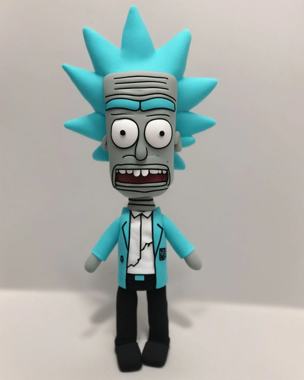 Rick Sanchez DollZ style <lora:DollZ_style:0.9>