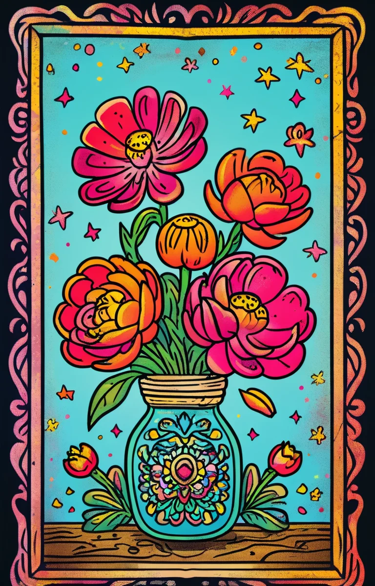 masterpiece,best quality,<lora:tbh13-sdxl:0.9>,illustration decaying peonies
