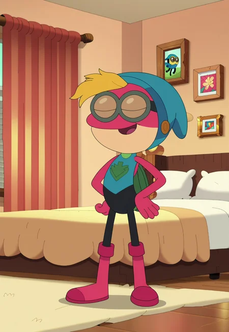 Score_9, Score_8, Score_7, SHAMPSTYLE, CHSUPERFROG, standing one bed, bedroom,