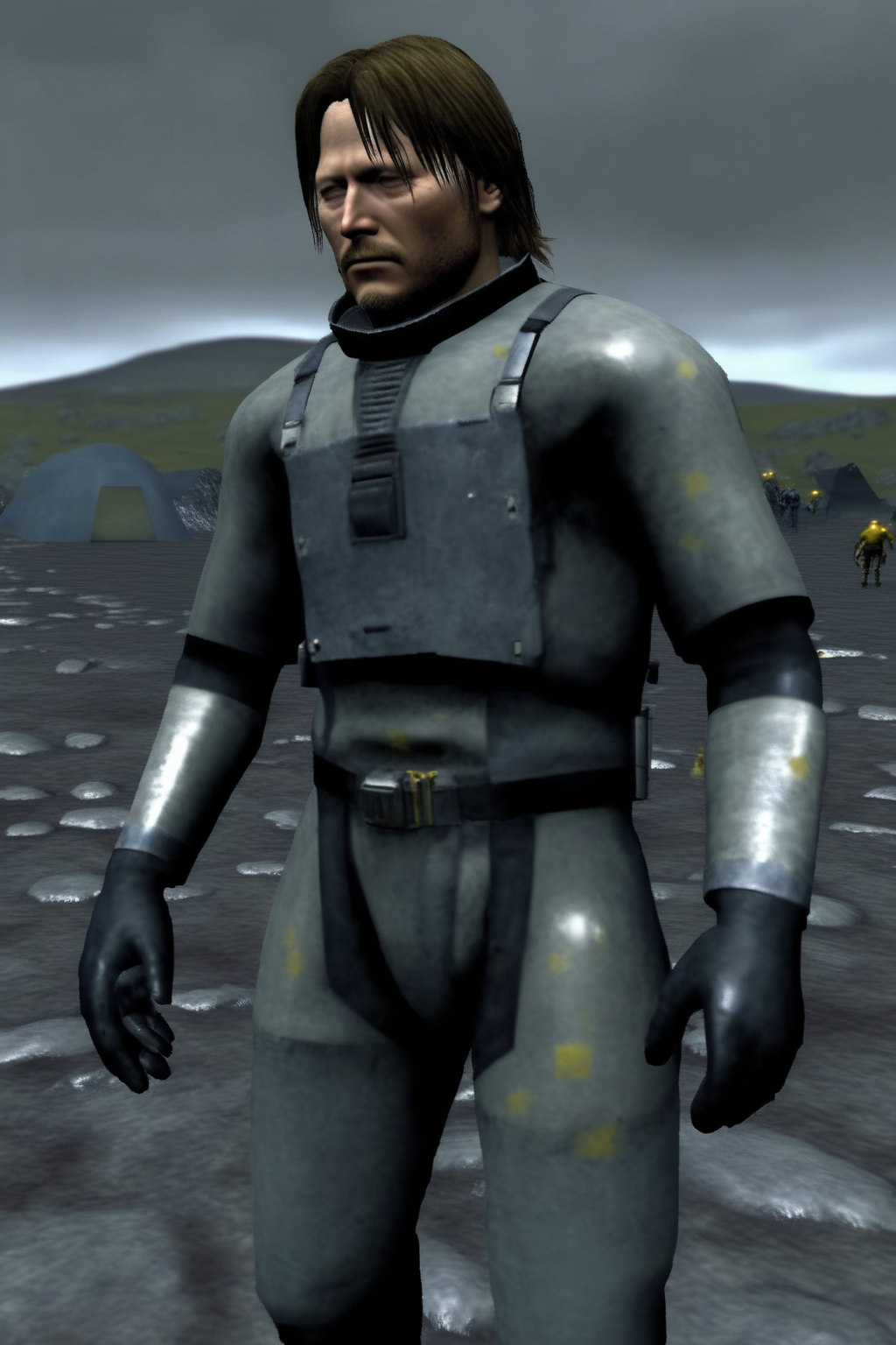 <lora:Death Stranding:1>Death Stranding - Screen grab of Death Stranding Nintendo 64 game.