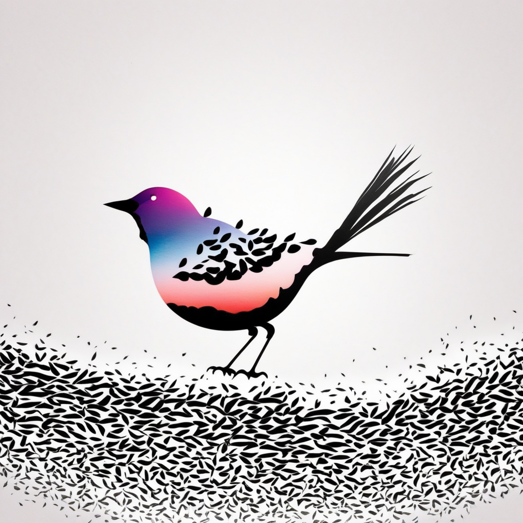 bird, landscape