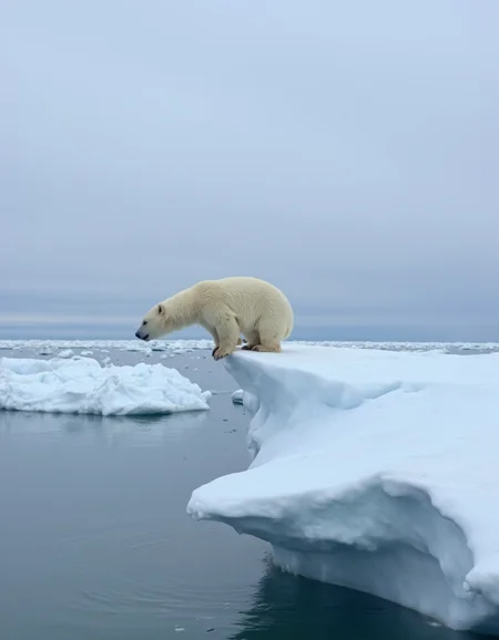 <lora:amateurphoto-version5-gm:1> Hack Forums scrapped posted to WhatsApp r/me_irl r/pics Shot on iPhone Bad Quality Sharp photo of a polar bear jumping over the water to another ice berg,