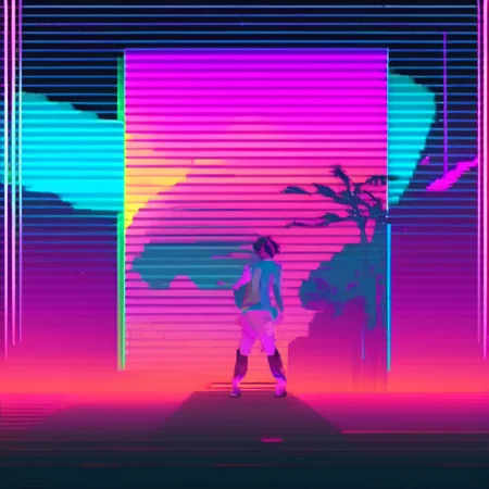 (retrowave style:1) <lora:djzRetroWaveV21_LoraBooth:1>