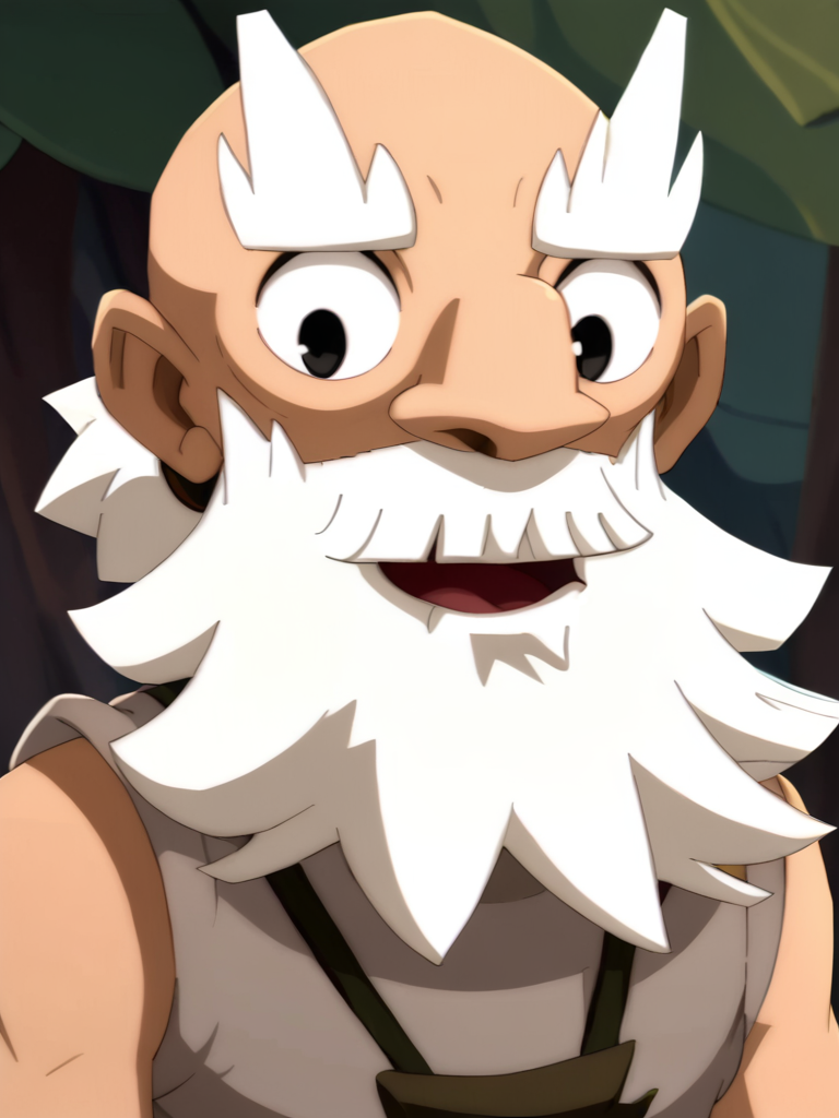 <lora:PonyQuality_V3.3:0.8>,<lora:Wakfu_CharacterPackV02:1>,ruel,<lora:2.5DCartoonV2:0.8>,happy,solo,forest,