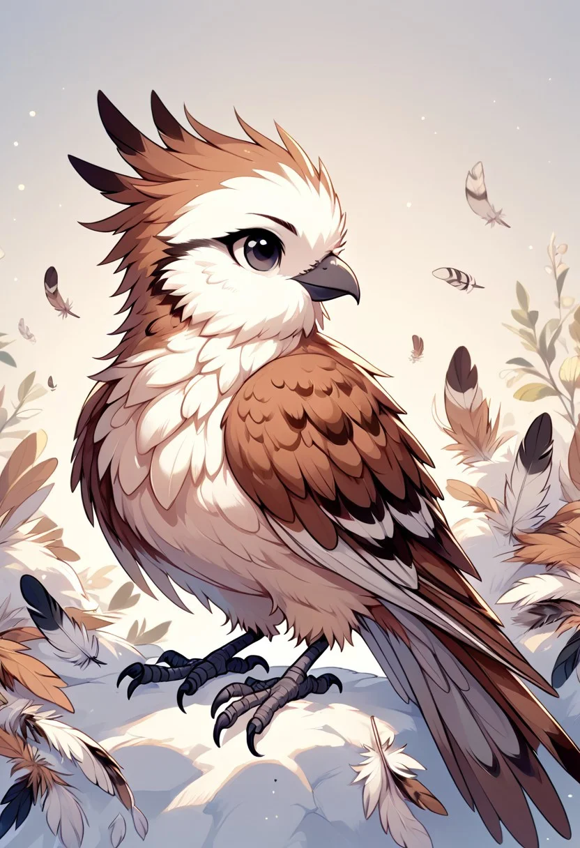 score_9, score_8_up, solo,
megafeatherypony, feathers, feathery, bird ,