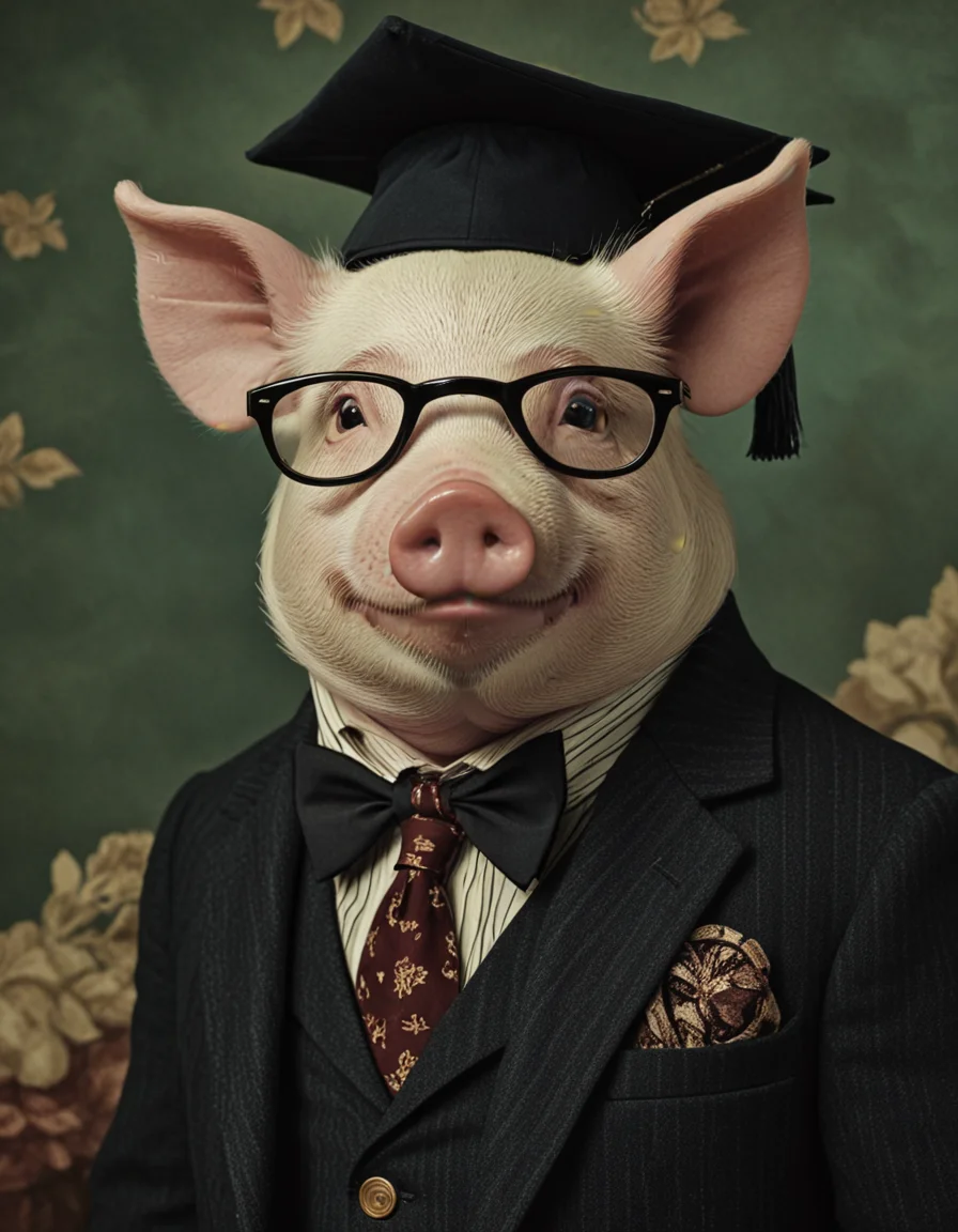 novuschroma78 style academic pig <lora:novuschroma78 style:1>, <lora:sdxl_lightning_8step_lora:1>