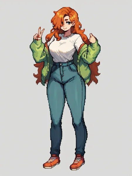 score_9, score_8_up, score_7_up, score_6_up, score_5_up, score_4_up, <lora:v1l4n0XLP:0.8> v1l4n0, pixel art, 1girl, full body, long hair, ginger, curvy,