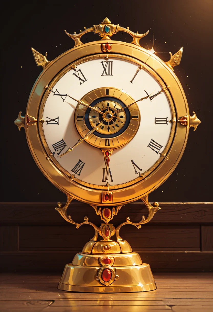 masterpiece, best quality, zz3gypt, clock, ,<lora:EgyptianIconsIXL_v1:1.0>,