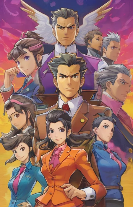 masterpiece,best quality,<lora:tbh259-sdxl:0.9>,illustration,style of Ace Attorney,