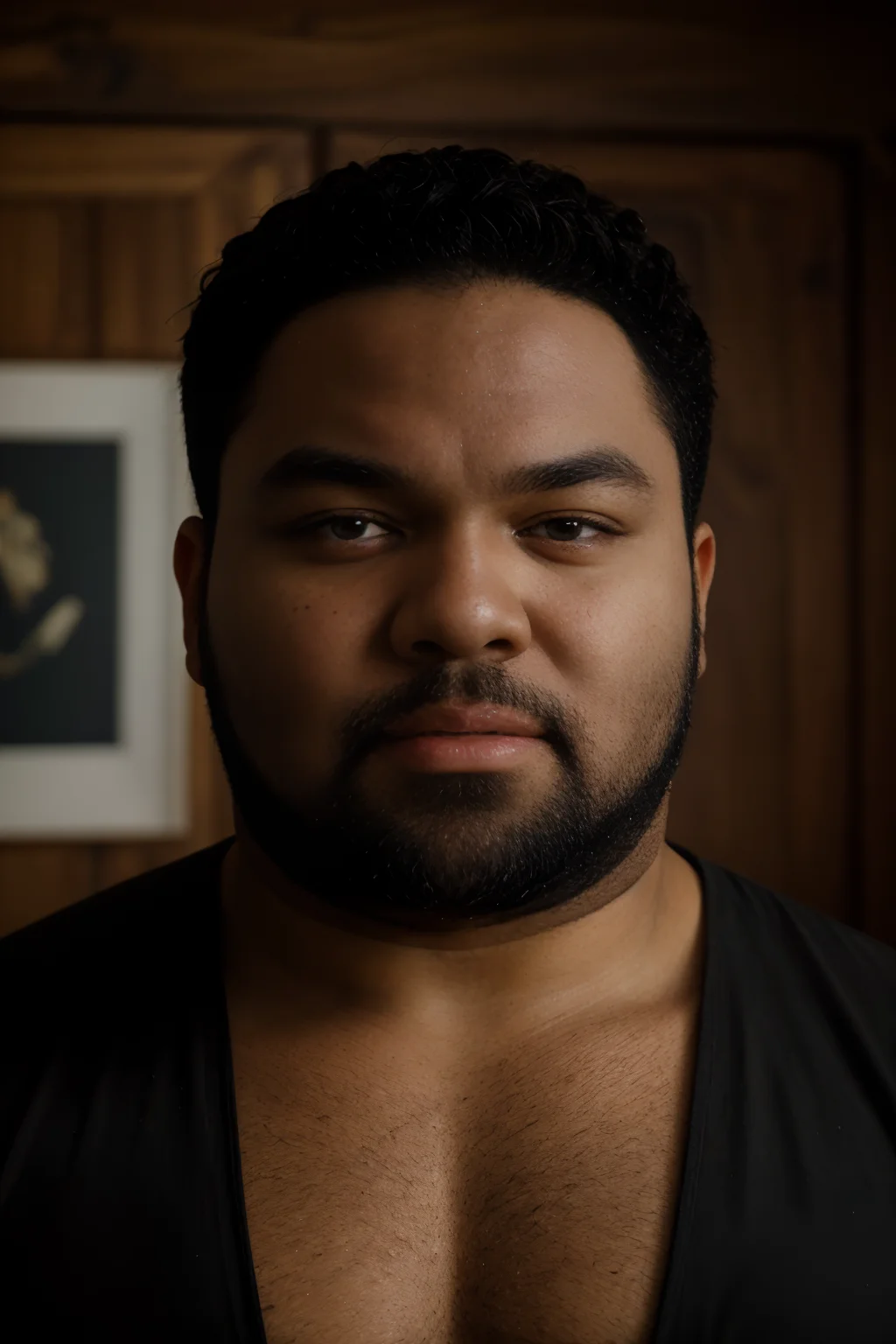 JosephOnweghi (8k, RAW photo, highest quality), black shirt, close up, (detailed eyes:0.8), defiance512, (looking at the camera:1.4), (highest quality), (best shadow), intricate details, interior, dark studio, muted colors
<lora:JosephOnweghiLora:1> <lora:weight_slider_v2:0.8>