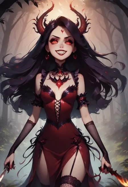 score_9, score_8_up, score_7_up,
2 Beautiful Ukrainian women, twins, slit pupils, evil expression, maniacal expression, evil grin, wearing detailed and intricate goth outfit, walking in an evil forest, moonlight and fire lighting, holding butcher knife