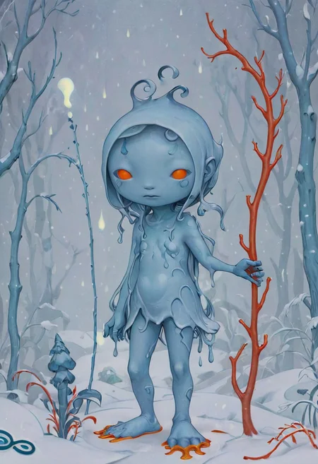 *snoo*  in the style of james-jean