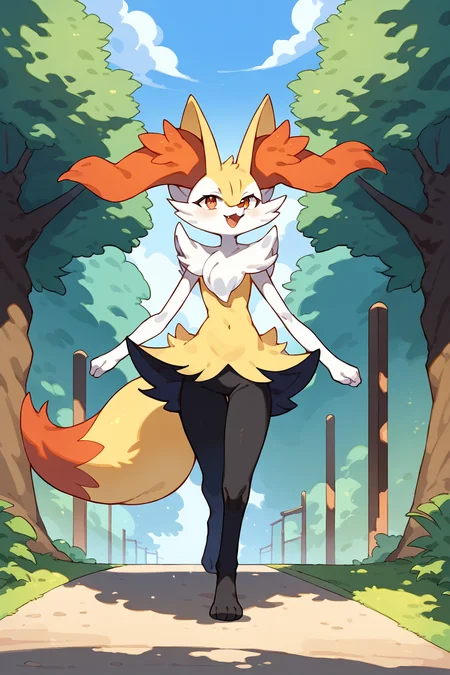 score_9, score_8_up, score_7_up,
((best quality)), absurdres,
<lora:BraixenPXL:1> braixenpxl, anthro,
full body, walking, meadow,
<lora:Smooth Anime Style LoRA XL:0.7> Smooth, Anime, <lora:Expressive_H:1> Expressiveh,