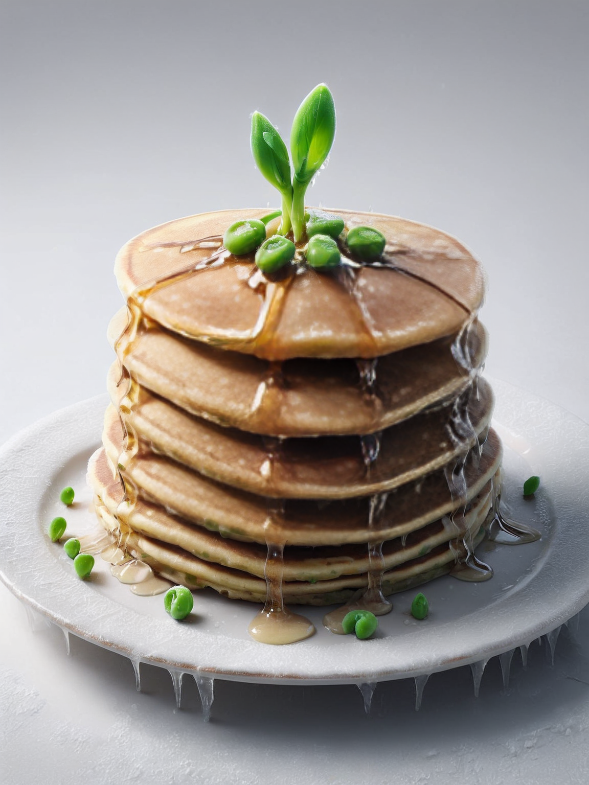 ais-sproutz stack of pancakes, on a plate ready to be served <lora:Sprouting_Spring_SDXL:1>