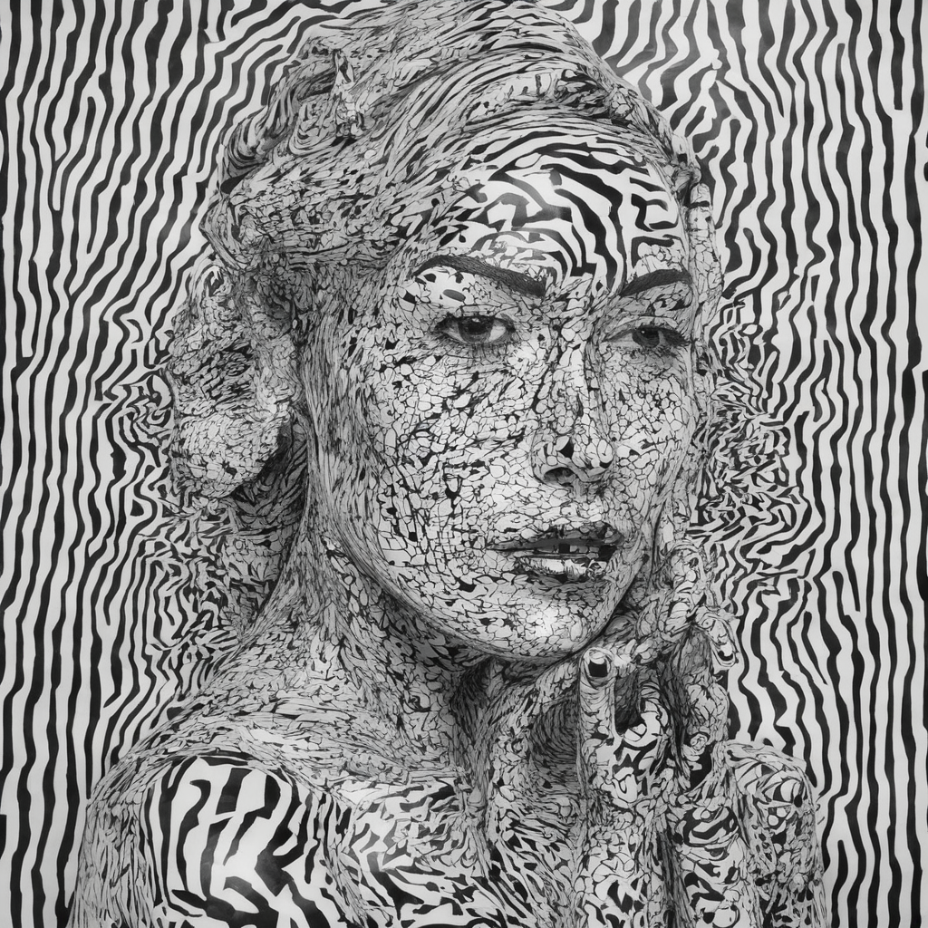 a portrait  of  woman, black and white line  <lora:neg4all_bdsqlsz_xl_V6:1>   <lora:SDXL_black_and_white_line_Sa_May:1>