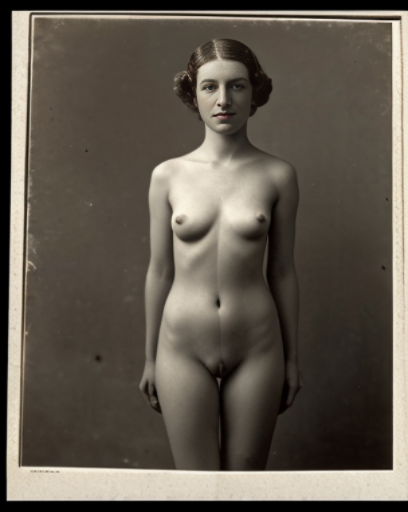 Archive photo, 1862, vintage nude,  <lora:dreamlookai_sd-v1_ckpt_db_DbFdmpew_ckp_tzKLMkMW_step_1200_photo_of_Elise_Books:1> <lora:VintageNude-000003:1>