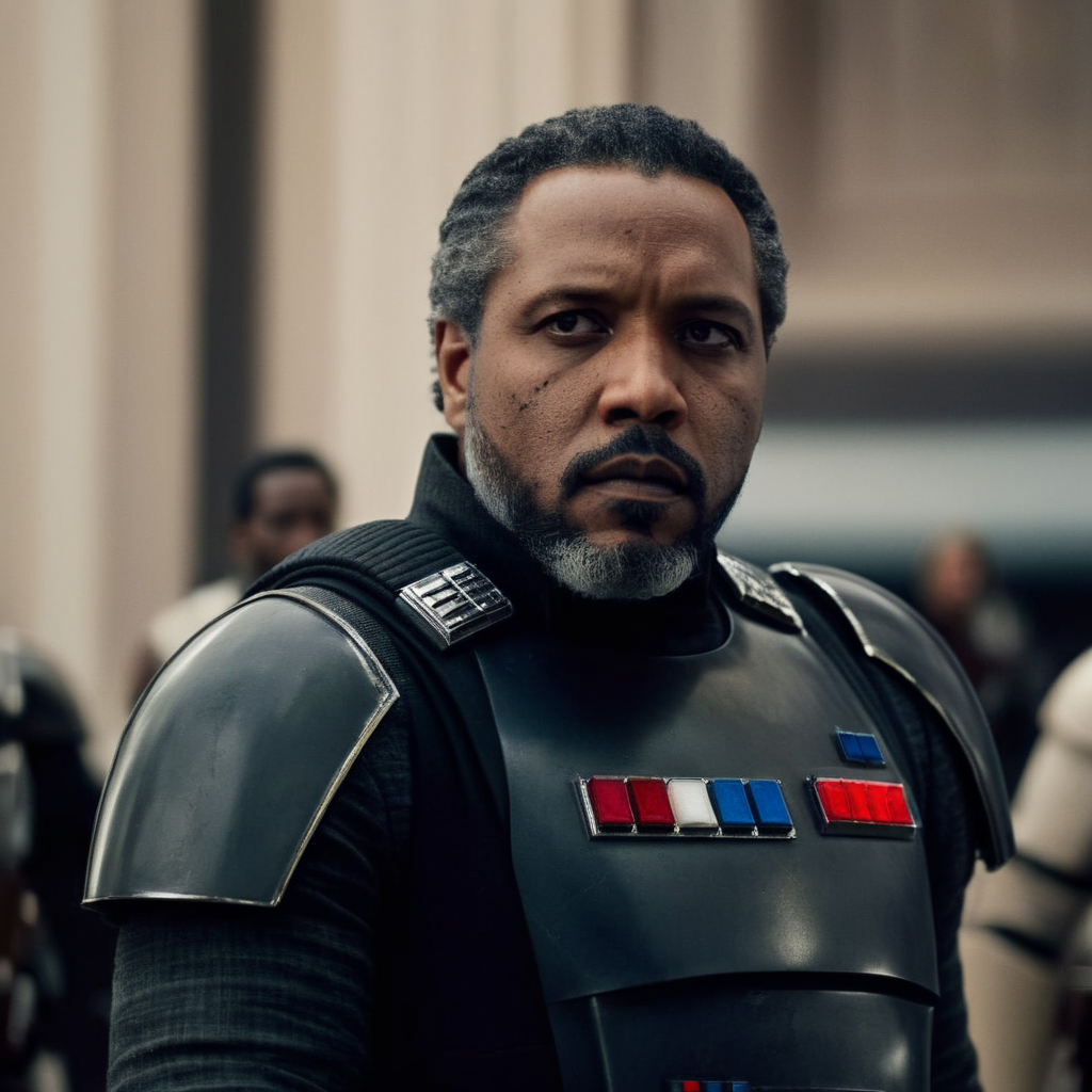 cinematic film still of  <lora:star wars style:1.5>
In star wars universe Saw Gerrera a man in a black suit with a scar on his face star wars style, shallow depth of field, vignette, highly detailed, high budget, bokeh, cinemascope, moody, epic, gorgeous, film grain, grainy