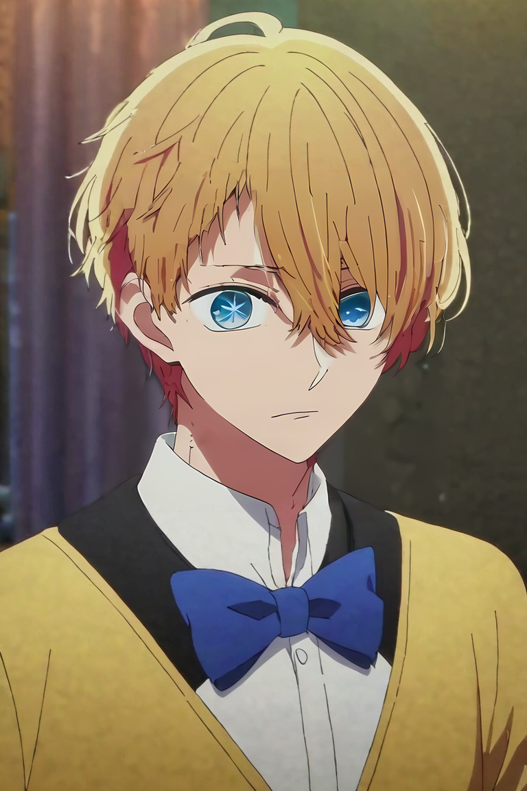 score_9, score_8_up, score_7_up, score_6_up, score_5_up, score_4_up, BREAK source_anime, anime screencap, , official style, , upper body, depth of field, 1boy, solo, male focus, <lora:aquamarine_hoshino_pony:1>, aquamarine_hoshino, , disco costume, , , <lora:sdxl_lightning_8step_lora:1>